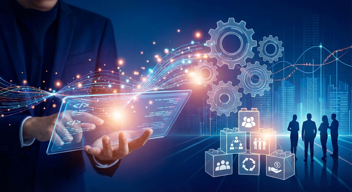 Infografía sobre Vibe Coding y su impacto en el desarrollo Open Source